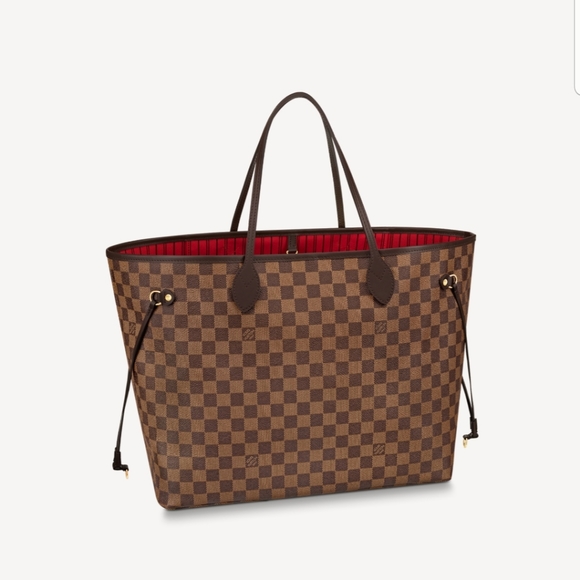 LOUIS VUITTON Neverfull MM Damier Ebene Print - Picture 1 of 11